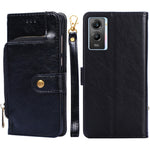 Custodia per cellulare in pelle con cerniera, For vivo X80 China, For vivo Y53s 5G/iQOO Z5x/T1x, For vivo Y55s 5G, For vivo Y76s China/Y74s, For Google Pixel 7 5G, For Huawei nova 9 SE 4G