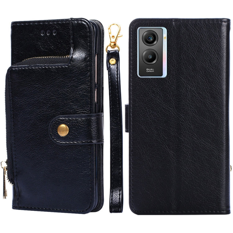Custodia per cellulare in pelle con cerniera, For vivo X80 China, For vivo Y53s 5G/iQOO Z5x/T1x, For vivo Y55s 5G, For vivo Y76s China/Y74s, For Google Pixel 7 5G, For Huawei nova 9 SE 4G