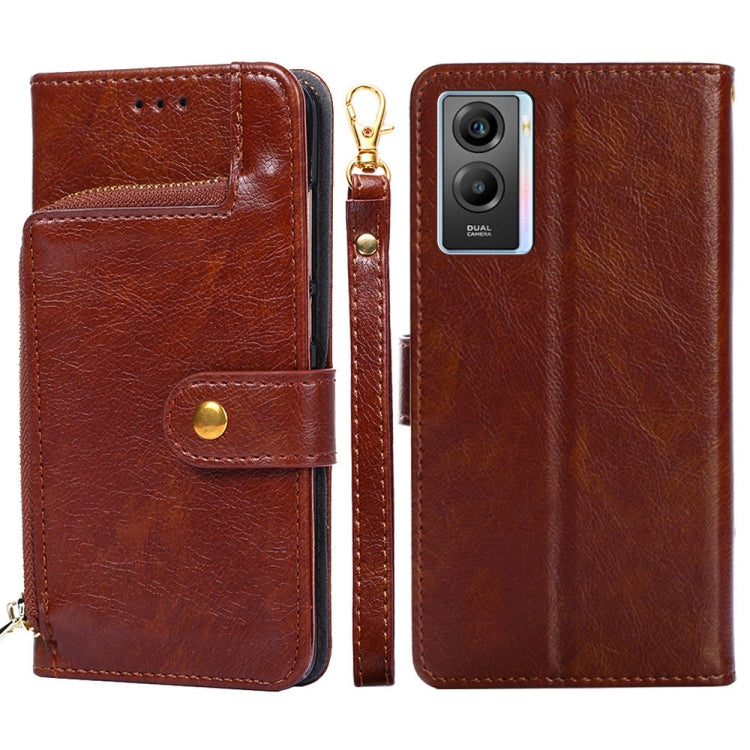 Custodia per cellulare in pelle con cerniera, For vivo X80 China, For vivo Y53s 5G/iQOO Z5x/T1x, For vivo Y55s 5G, For vivo Y76s China/Y74s, For Google Pixel 7 5G, For Huawei nova 9 SE 4G
