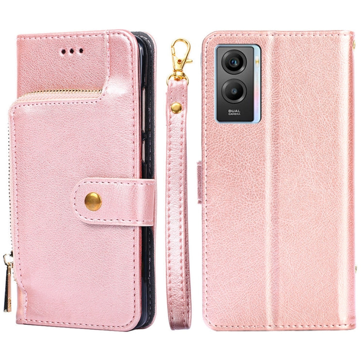 Custodia per cellulare in pelle con cerniera, For vivo X80 China, For vivo Y53s 5G/iQOO Z5x/T1x, For vivo Y55s 5G, For vivo Y76s China/Y74s, For Google Pixel 7 5G, For Huawei nova 9 SE 4G