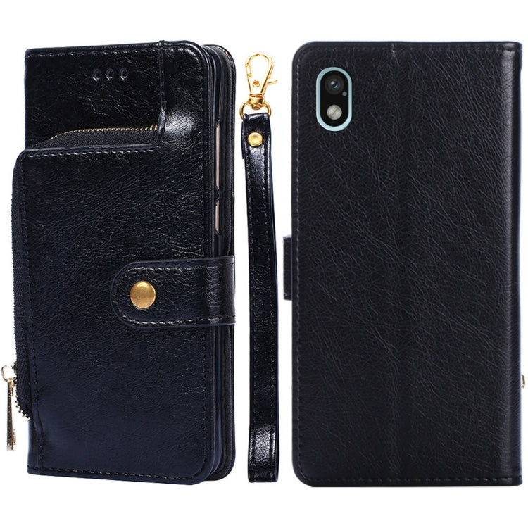 Custodia per cellulare in pelle con cerniera, For Samsung Galaxy A03 EU, For Samsung Galaxy A23 5G, For Samsung Galaxy M33 5G, For Samsung Galaxy M53 5G, For Sony Xperia Ace III, For Xiaomi Poco M4 Pro