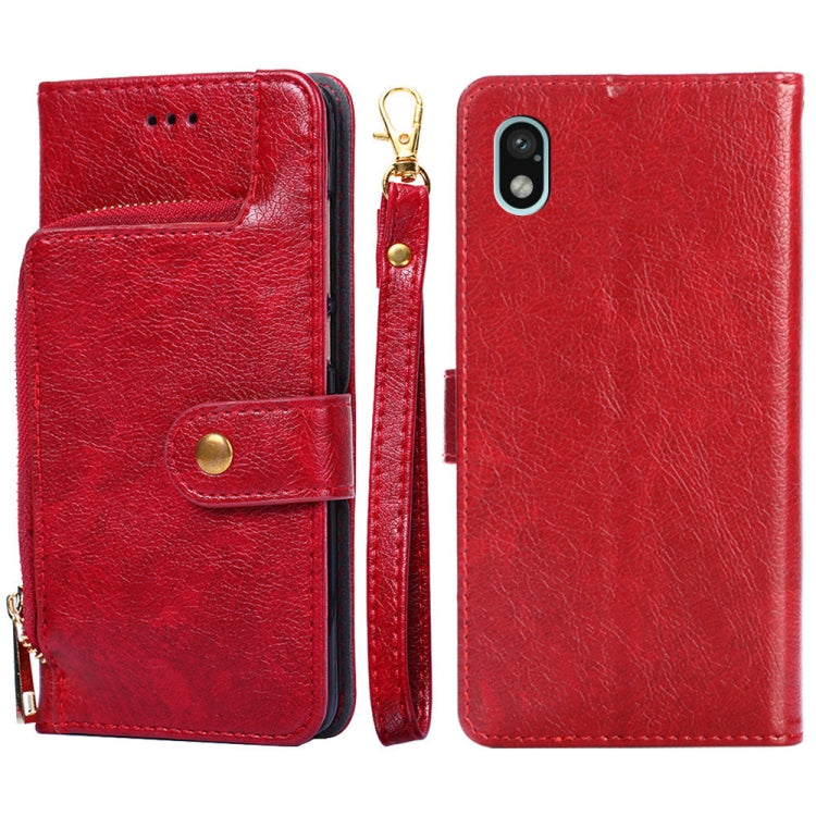 Custodia per cellulare in pelle con cerniera, For Samsung Galaxy A03 EU, For Samsung Galaxy A23 5G, For Samsung Galaxy M33 5G, For Samsung Galaxy M53 5G, For Sony Xperia Ace III, For Xiaomi Poco M4 Pro