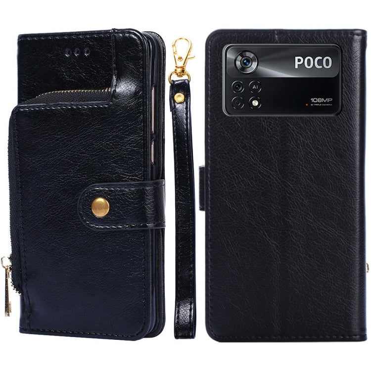 Custodia per cellulare in pelle con cerniera, For Xiaomi Poco X4 Pro 5G, For Xiaomi Redmi K50/Redmi K50 Pro, For Xiaomi Redmi K50 Gaming/Poco F4 GT, For Xiaomi Redmi Note 11 Global/Redmi Note 11S, For Xiaomi Redmi Note 11 Pro Global, For Xiaomi 12 Lite