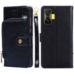 Custodia per cellulare in pelle con cerniera, For Xiaomi Poco X4 Pro 5G, For Xiaomi Redmi K50/Redmi K50 Pro, For Xiaomi Redmi K50 Gaming/Poco F4 GT, For Xiaomi Redmi Note 11 Global/Redmi Note 11S, For Xiaomi Redmi Note 11 Pro Global, For Xiaomi 12 Lite