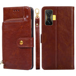 Custodia per cellulare in pelle con cerniera, For Xiaomi Poco X4 Pro 5G, For Xiaomi Redmi K50/Redmi K50 Pro, For Xiaomi Redmi K50 Gaming/Poco F4 GT, For Xiaomi Redmi Note 11 Global/Redmi Note 11S, For Xiaomi Redmi Note 11 Pro Global, For Xiaomi 12 Lite
