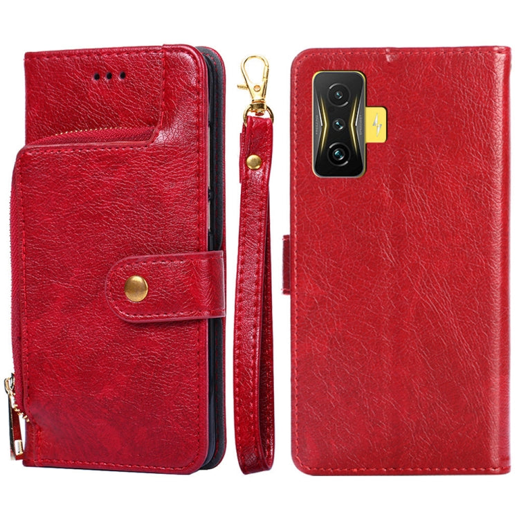 Custodia per cellulare in pelle con cerniera, For Xiaomi Poco X4 Pro 5G, For Xiaomi Redmi K50/Redmi K50 Pro, For Xiaomi Redmi K50 Gaming/Poco F4 GT, For Xiaomi Redmi Note 11 Global/Redmi Note 11S, For Xiaomi Redmi Note 11 Pro Global, For Xiaomi 12 Lite