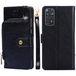 Custodia per cellulare in pelle con cerniera, For Xiaomi Poco X4 Pro 5G, For Xiaomi Redmi K50/Redmi K50 Pro, For Xiaomi Redmi K50 Gaming/Poco F4 GT, For Xiaomi Redmi Note 11 Global/Redmi Note 11S, For Xiaomi Redmi Note 11 Pro Global, For Xiaomi 12 Lite