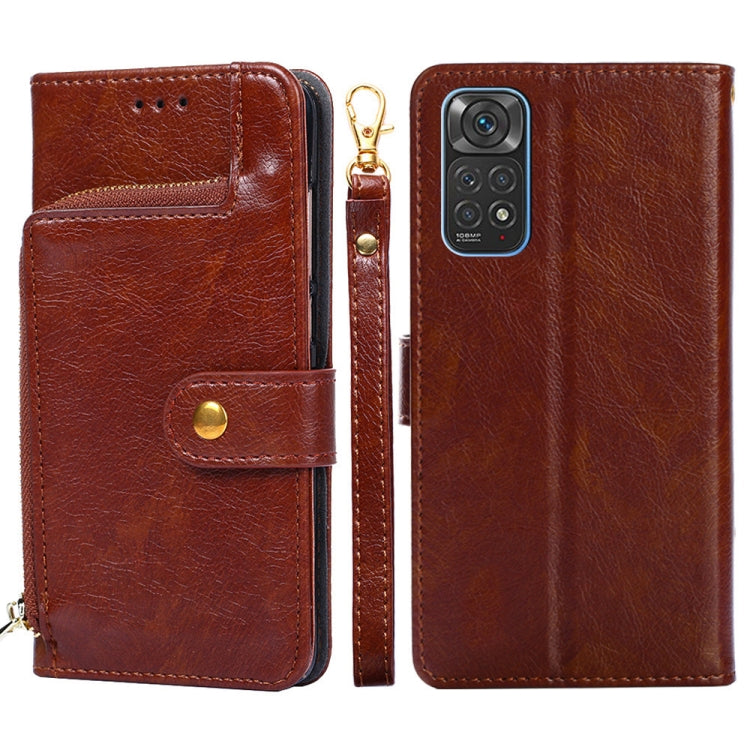 Custodia per cellulare in pelle con cerniera, For Xiaomi Poco X4 Pro 5G, For Xiaomi Redmi K50/Redmi K50 Pro, For Xiaomi Redmi K50 Gaming/Poco F4 GT, For Xiaomi Redmi Note 11 Global/Redmi Note 11S, For Xiaomi Redmi Note 11 Pro Global, For Xiaomi 12 Lite