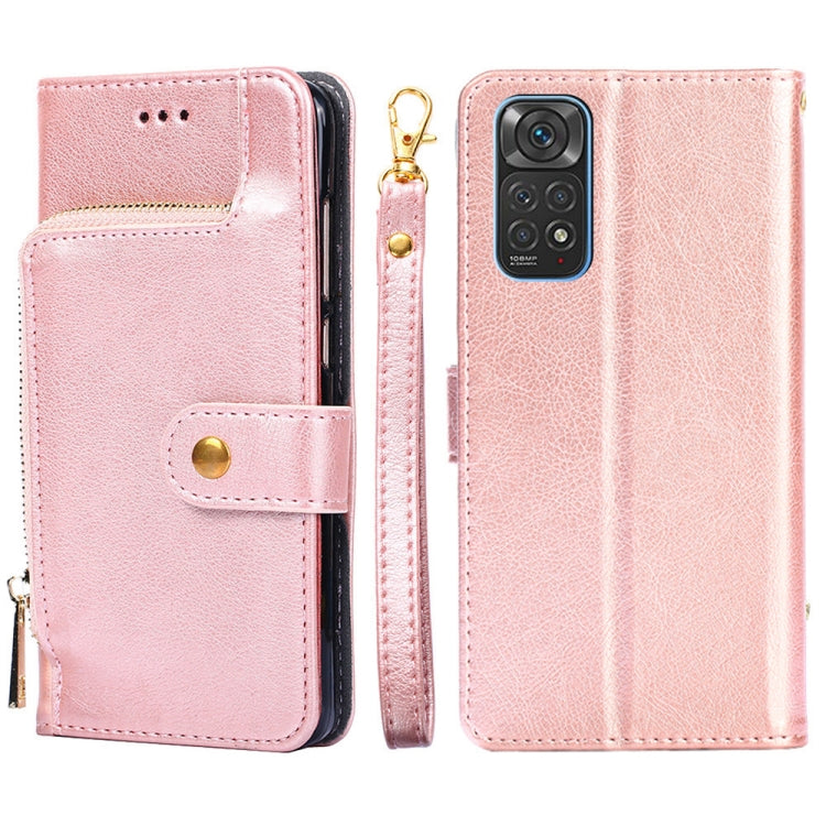 Custodia per cellulare in pelle con cerniera, For Xiaomi Poco X4 Pro 5G, For Xiaomi Redmi K50/Redmi K50 Pro, For Xiaomi Redmi K50 Gaming/Poco F4 GT, For Xiaomi Redmi Note 11 Global/Redmi Note 11S, For Xiaomi Redmi Note 11 Pro Global, For Xiaomi 12 Lite