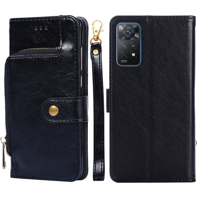 Custodia per cellulare in pelle con cerniera, For Xiaomi Poco X4 Pro 5G, For Xiaomi Redmi K50/Redmi K50 Pro, For Xiaomi Redmi K50 Gaming/Poco F4 GT, For Xiaomi Redmi Note 11 Global/Redmi Note 11S, For Xiaomi Redmi Note 11 Pro Global, For Xiaomi 12 Lite