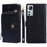 Custodia per cellulare in pelle con cerniera, For Xiaomi Poco X4 Pro 5G, For Xiaomi Redmi K50/Redmi K50 Pro, For Xiaomi Redmi K50 Gaming/Poco F4 GT, For Xiaomi Redmi Note 11 Global/Redmi Note 11S, For Xiaomi Redmi Note 11 Pro Global, For Xiaomi 12 Lite