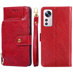 Custodia per cellulare in pelle con cerniera, For Xiaomi 12 Pro, For OnePlus Ace/10R, For OnePlus Nord CE 2 5G
