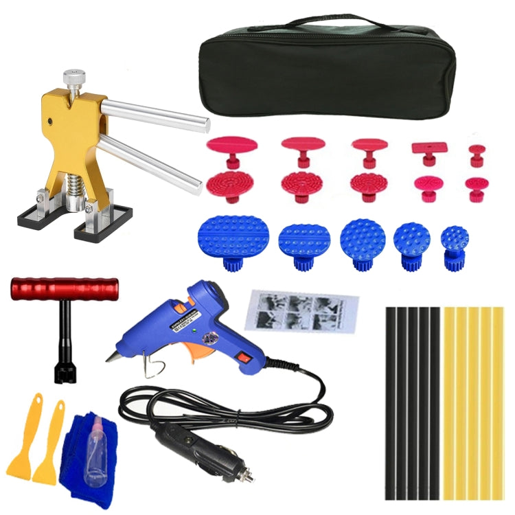 Estrattore per ammaccature senza vernice con presa accendisigari per auto 32 in 1 12V, 32 in 1 T-bar