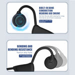 BH328 Bluetooth 5.3 Auricolare Bluetooth sportivo a conduzione ossea impermeabile, BH328
