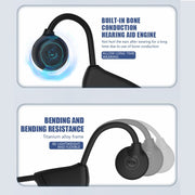 BH328 Bluetooth 5.3 Auricolare Bluetooth sportivo a conduzione ossea impermeabile, BH328