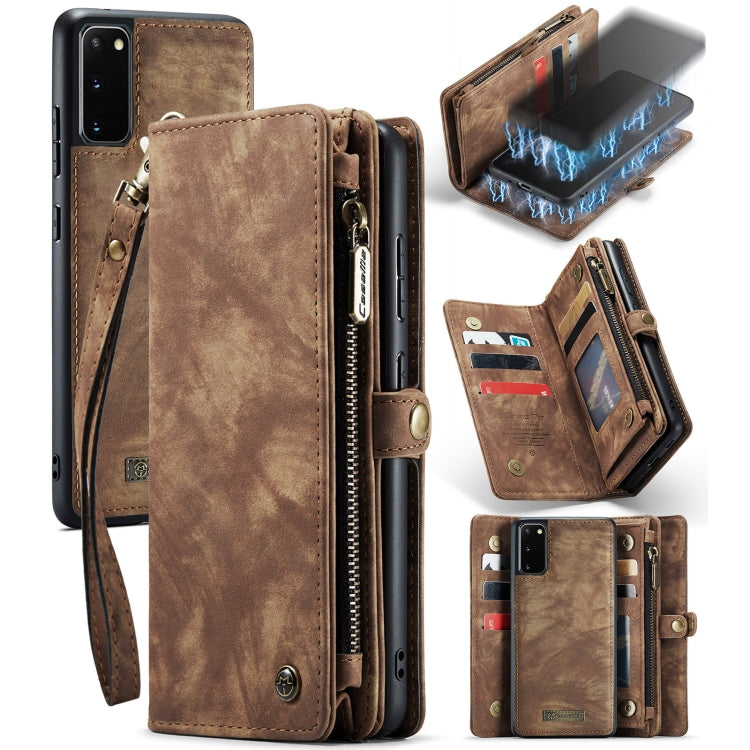 Custodia portafoglio in pelle per Samsung Galaxy S20