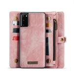 Custodia portafoglio in pelle per Samsung Galaxy S20