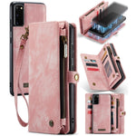 Custodia portafoglio in pelle per Samsung Galaxy S20