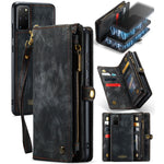 Custodia portafoglio in pelle per Samsung Galaxy S20