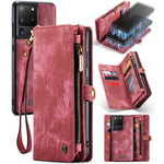 Custodia portafoglio in pelle per Samsung Galaxy S20