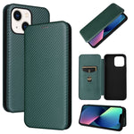 Custodia in pelle con slot carte per iPhone 14 Pro