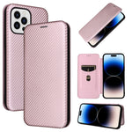 Custodia in pelle con slot carte per iPhone 14 Pro