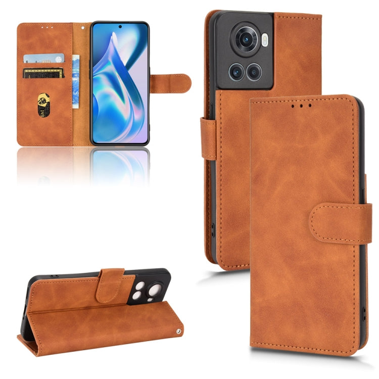 Custodia per telefono in pelle con vibrazione magnetica Skin Feel, For OnePlus Ace, For OnePlus Nord 2T 5G, For OnePlus Nord CE 2 Lite 5G, For Ulefone Armor X10
