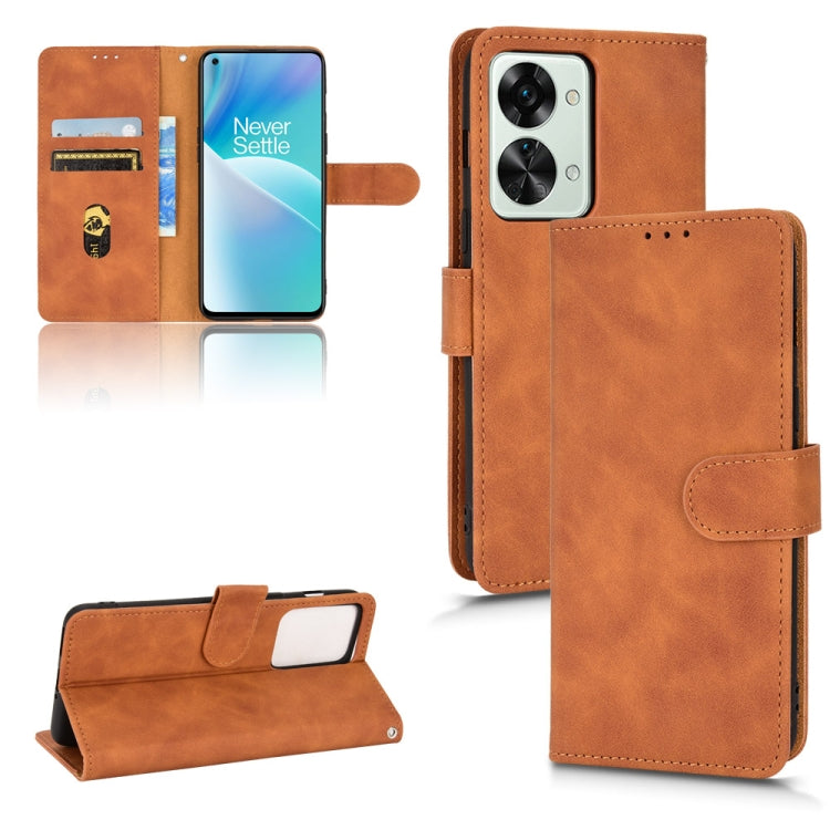 Custodia per telefono in pelle con vibrazione magnetica Skin Feel, For OnePlus Ace, For OnePlus Nord 2T 5G, For OnePlus Nord CE 2 Lite 5G, For Ulefone Armor X10
