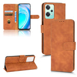 Custodia per telefono in pelle con vibrazione magnetica Skin Feel, For OnePlus Ace, For OnePlus Nord 2T 5G, For OnePlus Nord CE 2 Lite 5G, For Ulefone Armor X10