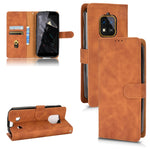 Custodia per telefono in pelle con vibrazione magnetica Skin Feel, For Oukitel WP18, For Xiaomi 12 Lite