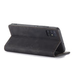 Custodia portafoglio in pelle per Galaxy A71 con slot carte