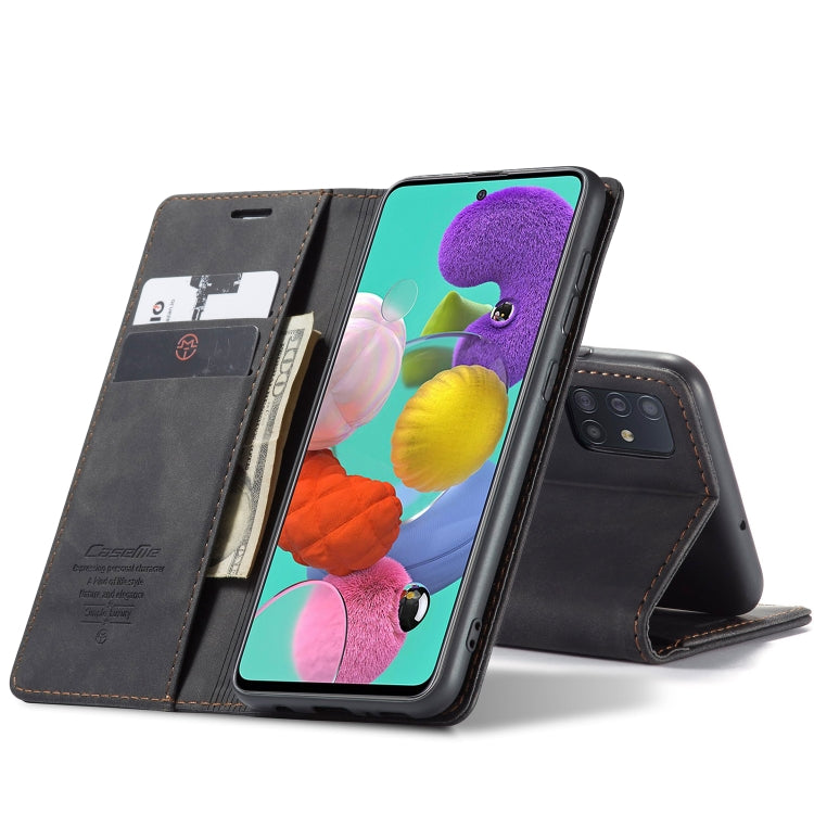 Custodia portafoglio in pelle per Galaxy A71 con slot carte