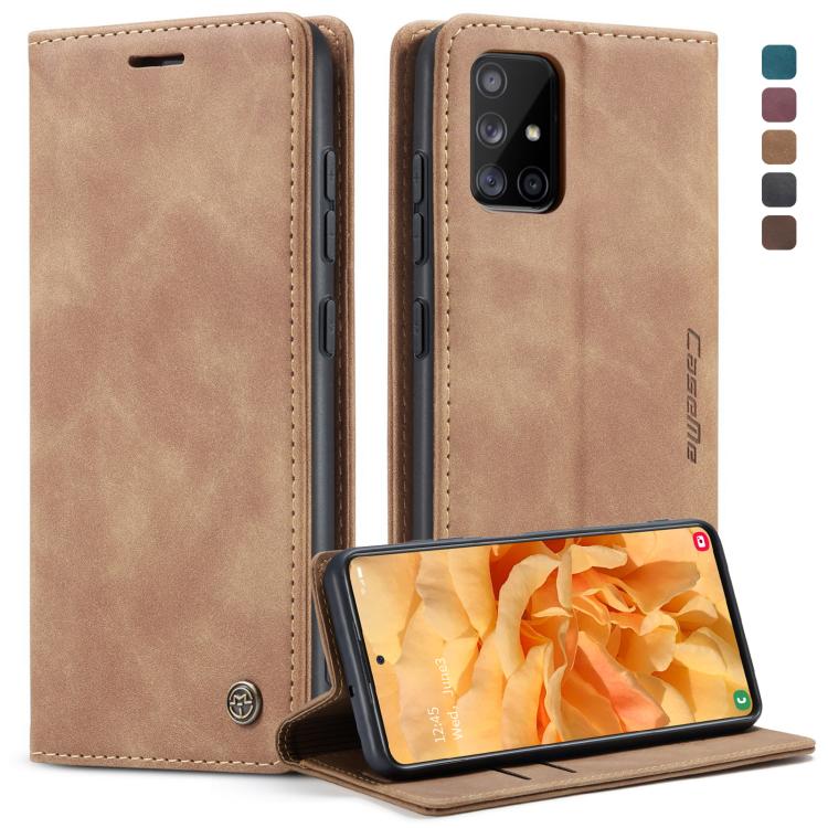 Custodia portafoglio in pelle per Galaxy A71 con slot carte