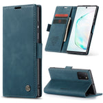 Custodia portafoglio in pelle per Galaxy A71 con slot carte