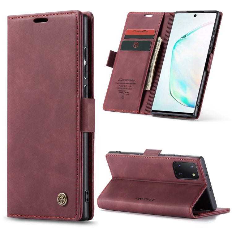 Custodia portafoglio in pelle per Galaxy A71 con slot carte