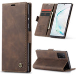 Custodia portafoglio in pelle per Galaxy A71 con slot carte