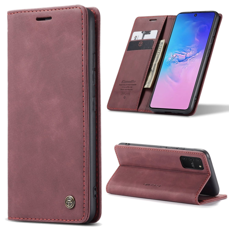 Custodia portafoglio in pelle per Galaxy A71 con slot carte