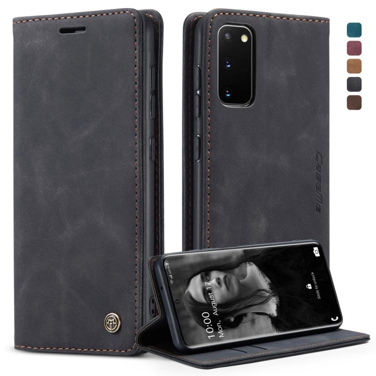 Custodia portafoglio in pelle con slot carte per Galaxy S20