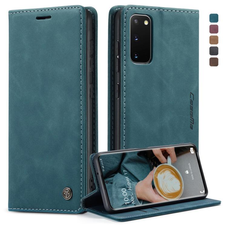 Custodia portafoglio in pelle con slot carte per Galaxy S20