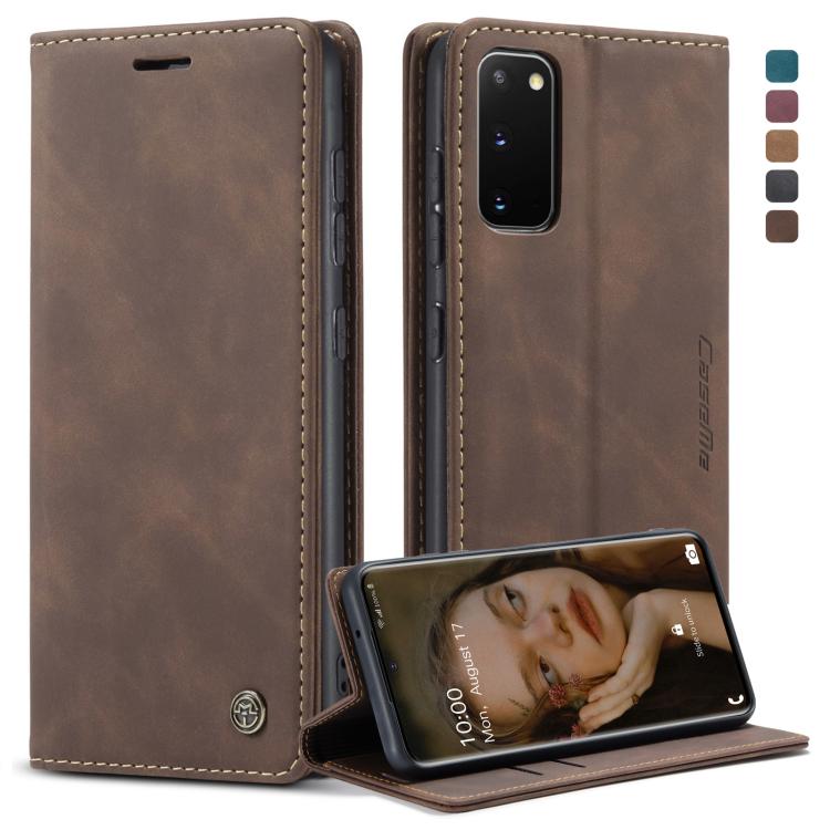Custodia portafoglio in pelle con slot carte per Galaxy S20
