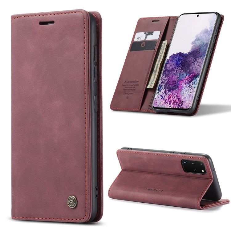 Custodia portafoglio in pelle con slot carte per Galaxy S20