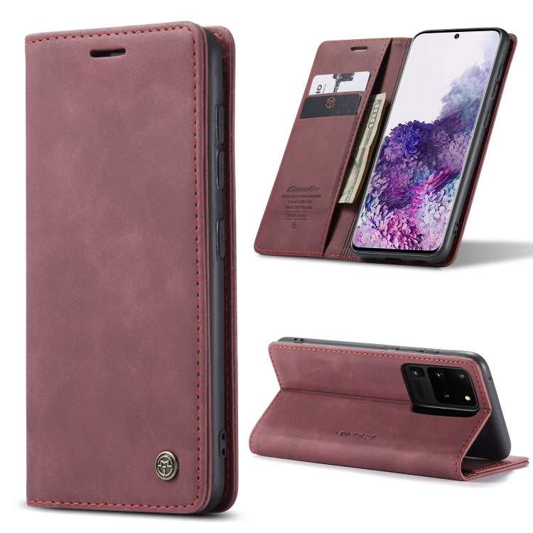 Custodia portafoglio in pelle con slot carte per Galaxy S20