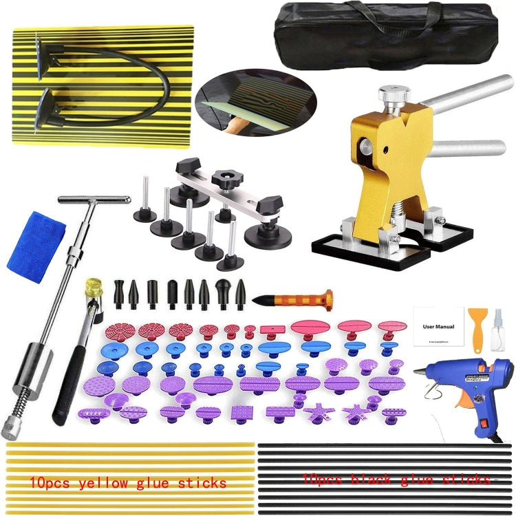 D3 96 in 1 kit di strumenti per sollevatore di riparazione di ammaccature senza vernice per auto, D3 96 in 1 EU Plug, D3 96 in 1 US Plug, D3 96 in 1 UK Plug, D3 96 in 1 Cigarette Lighter Plug