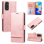 Custodia per telefono in pelle con flip a portafoglio classico, For Xiaomi Redmi Note 11S, For Xiaomi Redmi 9, For Xiaomi Redmi 9A, For Xiaomi Redmi 9C