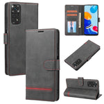 Custodia per telefono in pelle con flip a portafoglio classico, For Xiaomi Redmi Note 11S, For Xiaomi Redmi 9, For Xiaomi Redmi 9A, For Xiaomi Redmi 9C