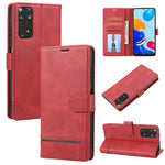 Custodia per telefono in pelle con flip a portafoglio classico, For Xiaomi Redmi Note 11S, For Xiaomi Redmi 9, For Xiaomi Redmi 9A, For Xiaomi Redmi 9C