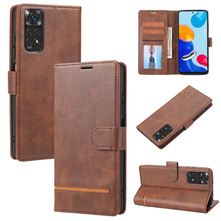 Custodia per telefono in pelle con flip a portafoglio classico, For Xiaomi Redmi Note 11S, For Xiaomi Redmi 9, For Xiaomi Redmi 9A, For Xiaomi Redmi 9C