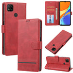 Custodia per telefono in pelle con flip a portafoglio classico, For Xiaomi Redmi Note 11S, For Xiaomi Redmi 9, For Xiaomi Redmi 9A, For Xiaomi Redmi 9C