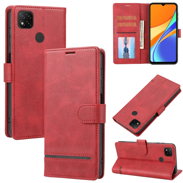 Custodia per telefono in pelle con flip a portafoglio classico, For Xiaomi Redmi Note 11S, For Xiaomi Redmi 9, For Xiaomi Redmi 9A, For Xiaomi Redmi 9C