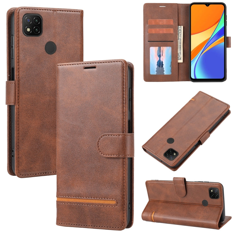 Custodia per telefono in pelle con flip a portafoglio classico, For Xiaomi Redmi Note 11S, For Xiaomi Redmi 9, For Xiaomi Redmi 9A, For Xiaomi Redmi 9C
